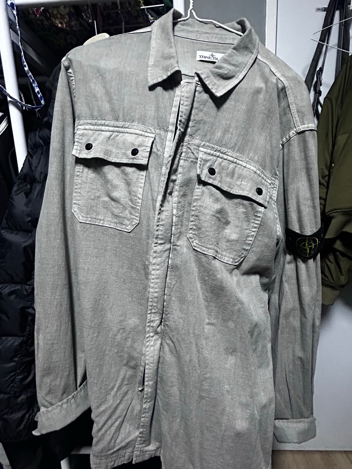 스톤아일랜드 오버셔츠자켓 xl 상품이미지1