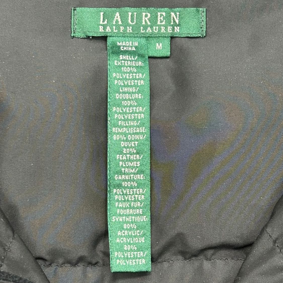 로렌 랄프로렌 유틸리티 파카 블랙 M 상품이미지4