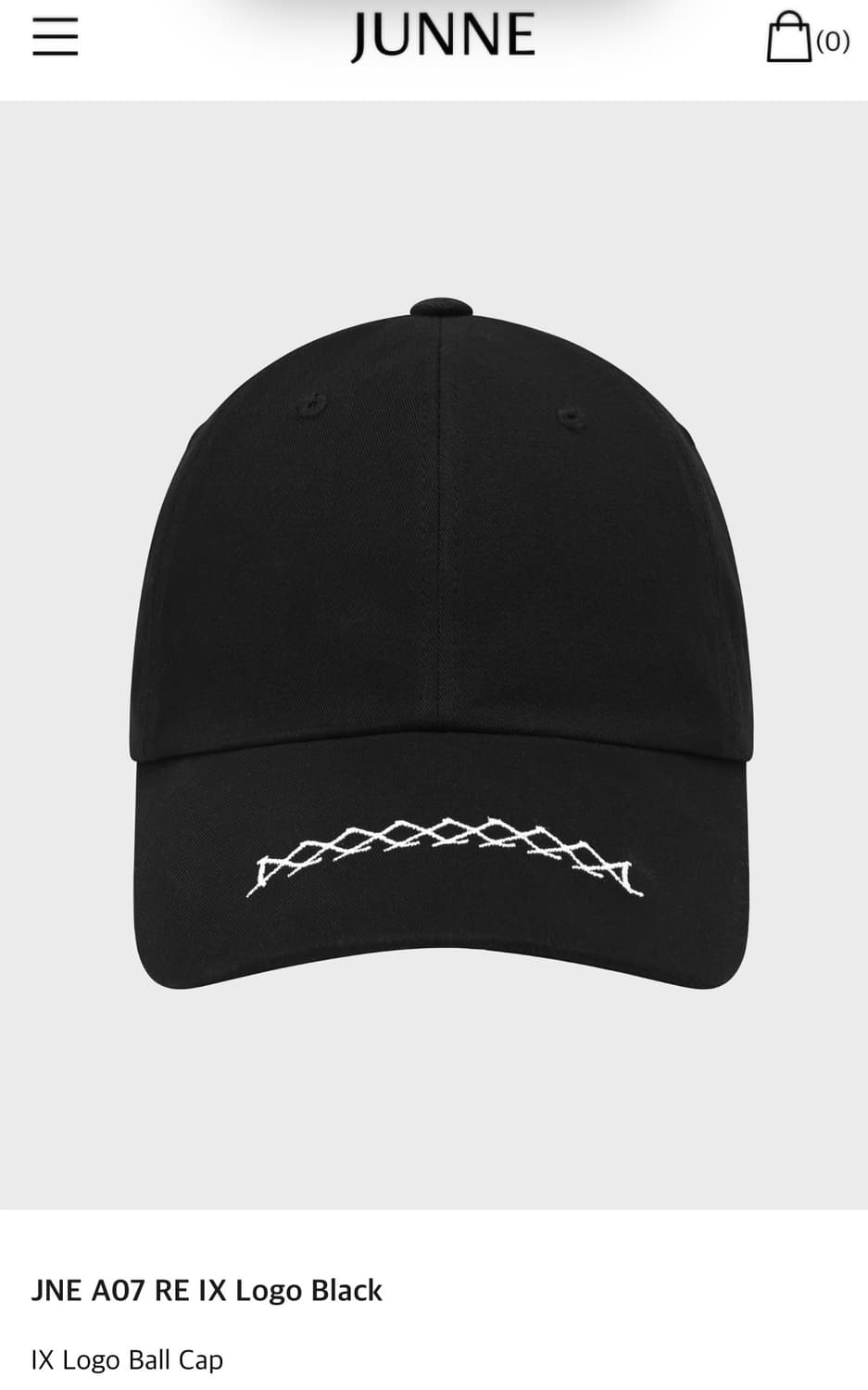 준느 볼캡 상품이미지1