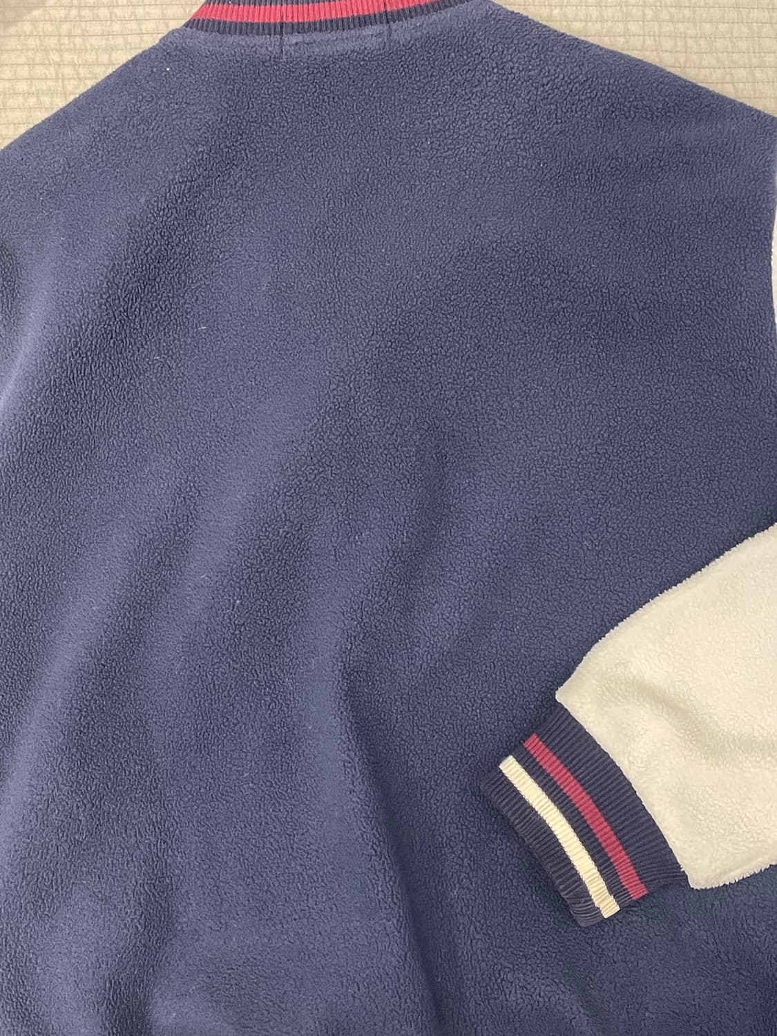 폴로 플리스 베이스볼자켓 xl 상품이미지2