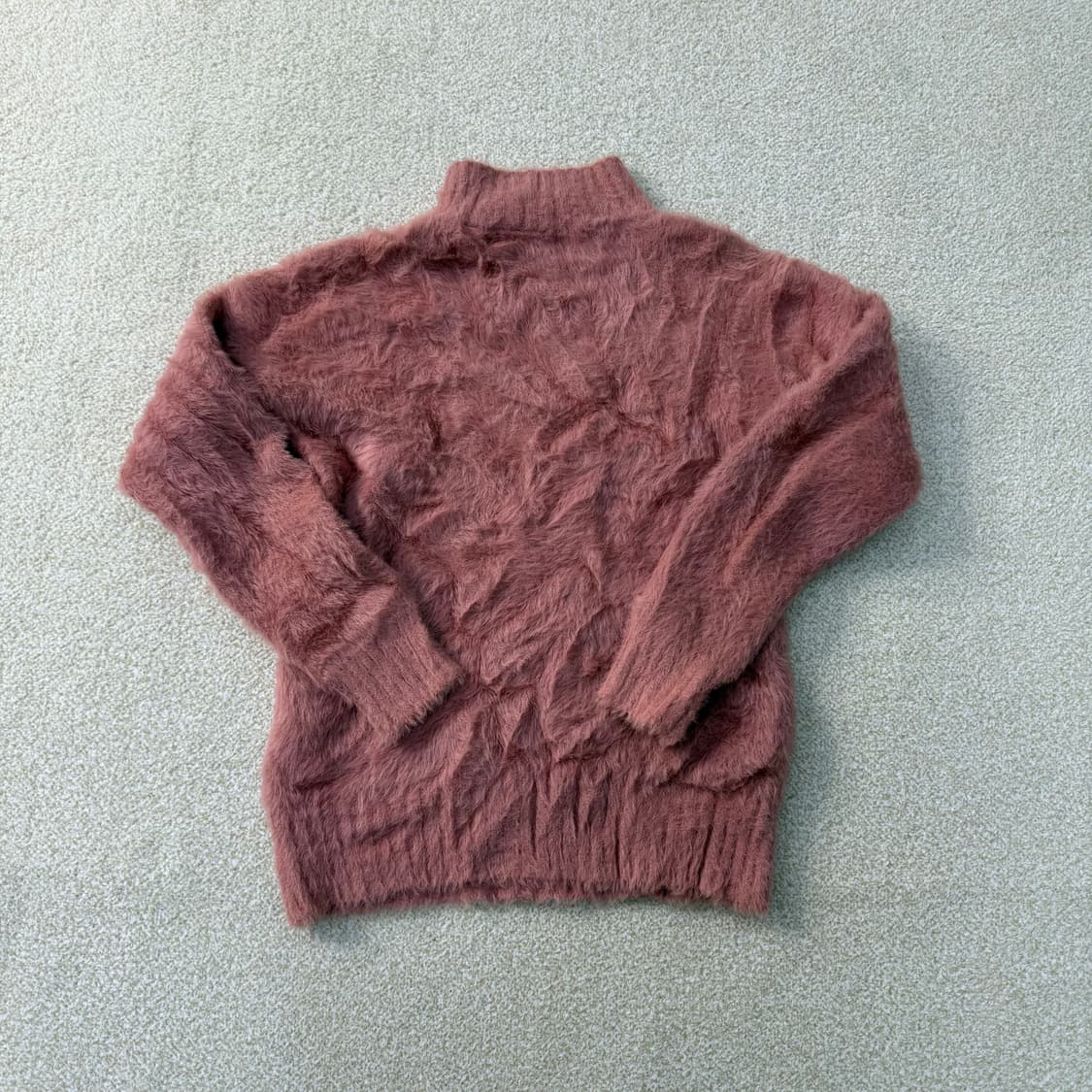 [실측확인] 미스칸트 핑크 앙고라 니트 0102T1 상품이미지2