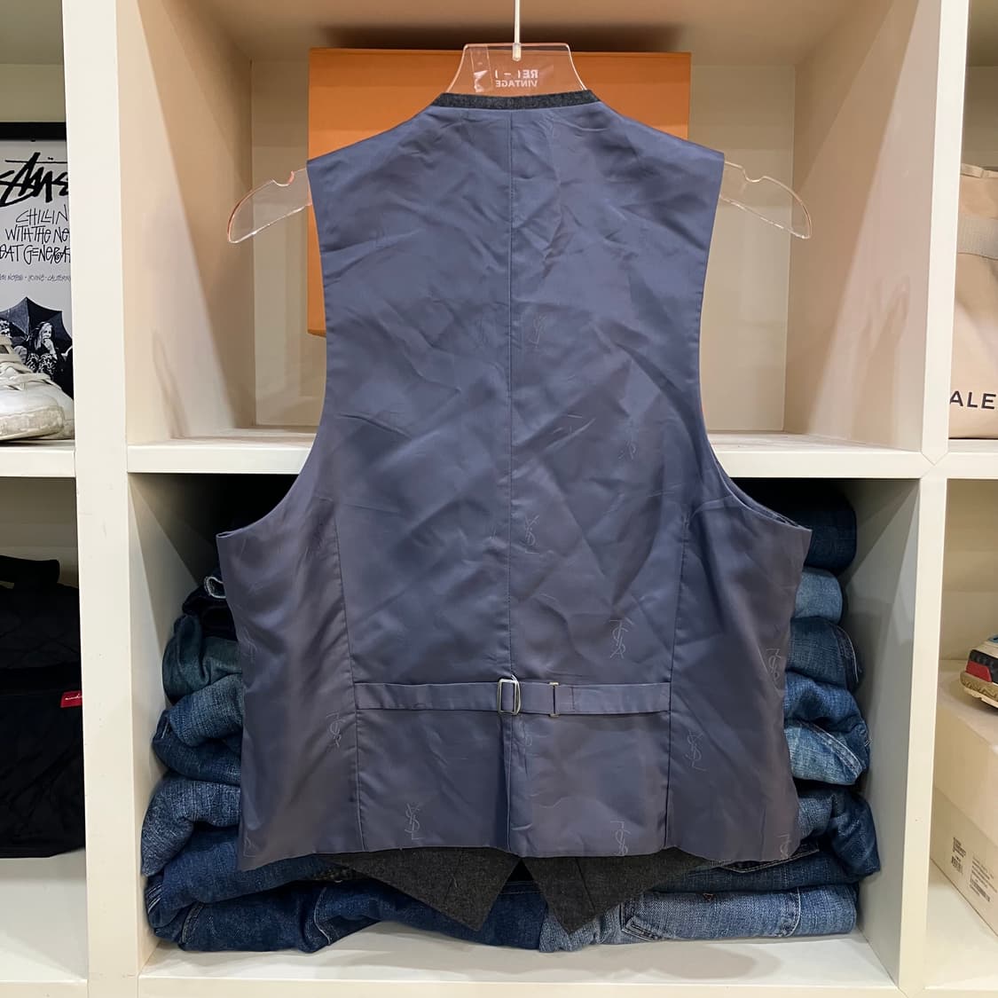 YSL 입생로랑 그레이 정장 베스트 조끼 상품이미지2