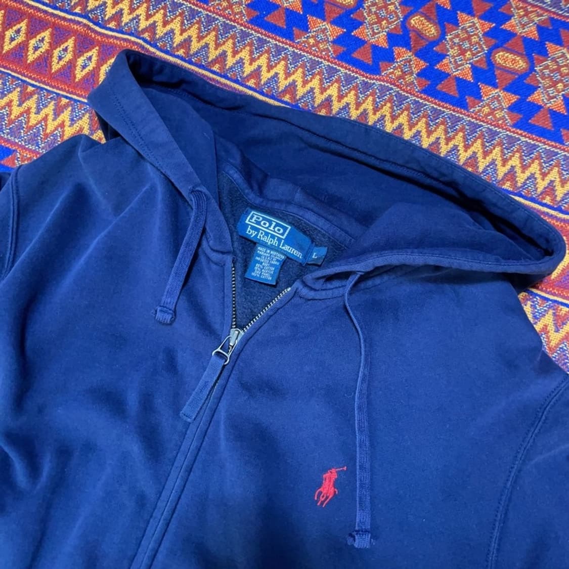 [110] 폴로랄프로렌 네이비 후드집업 상품이미지4