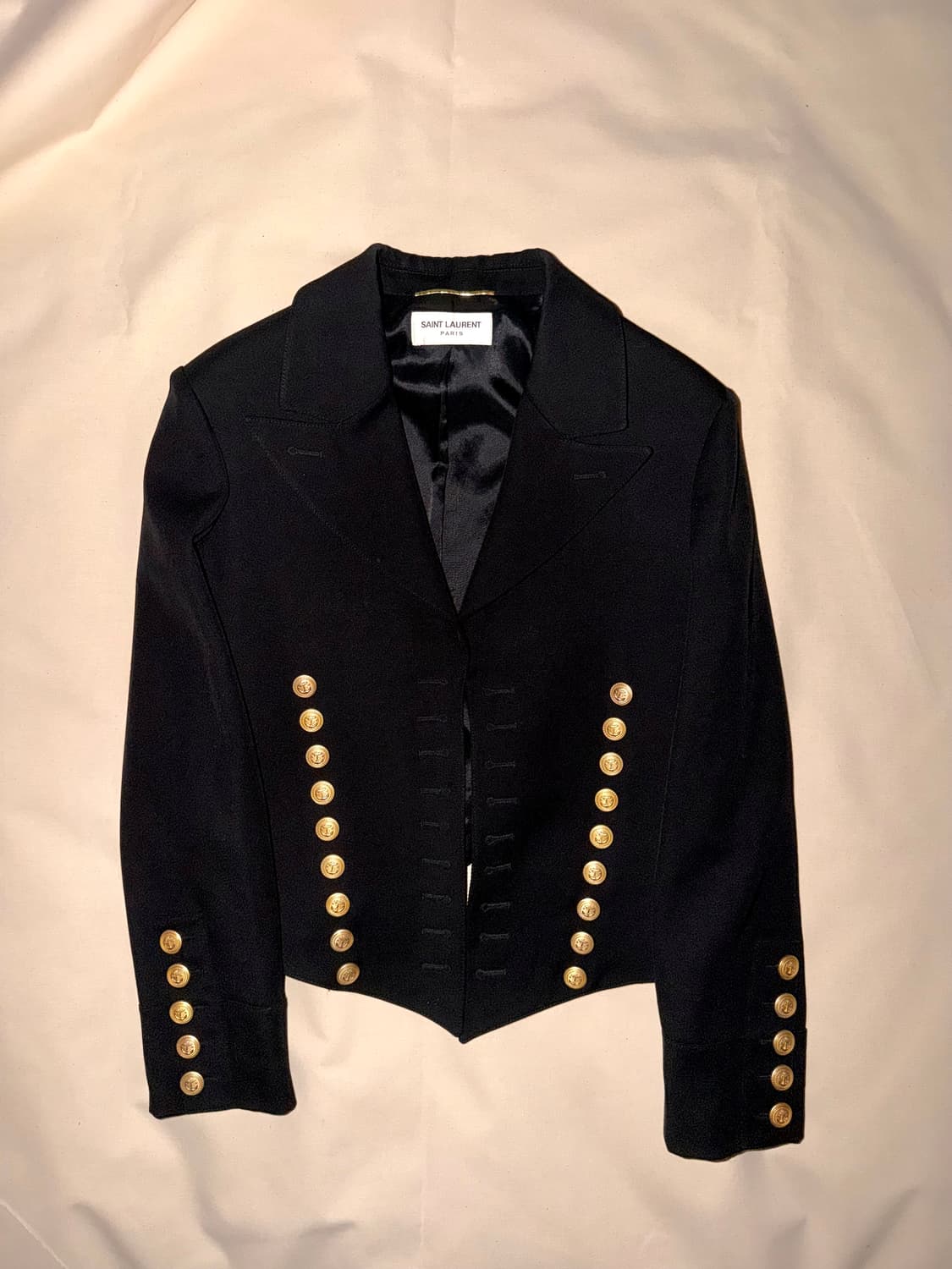 HEDI 생로랑 2014AW 나폴레옹 세일러 크롭 재킷 상품이미지3