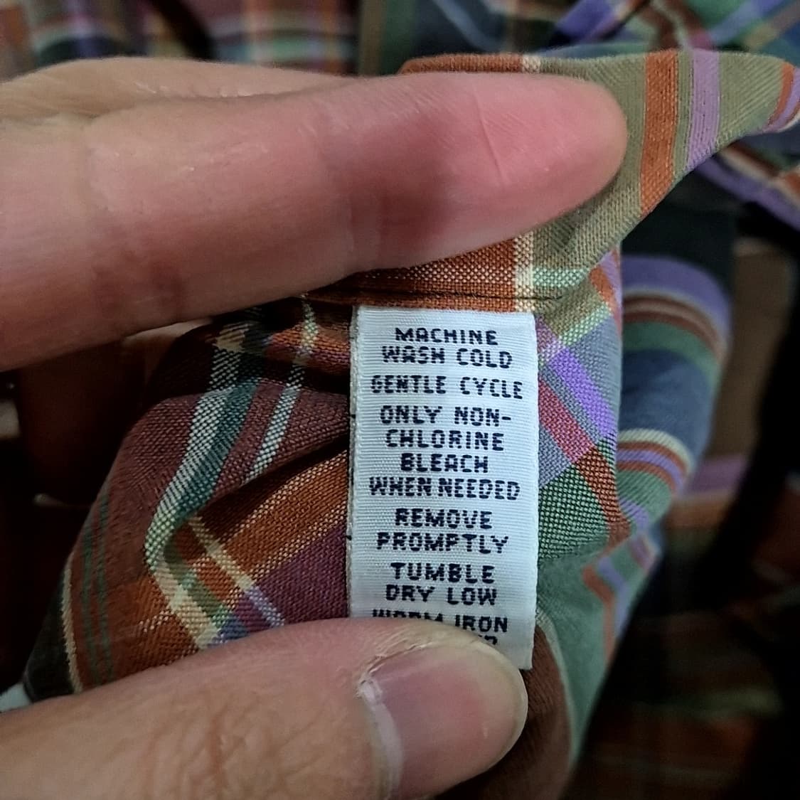 폴로 랄프로렌 체크 셔츠 상품이미지5