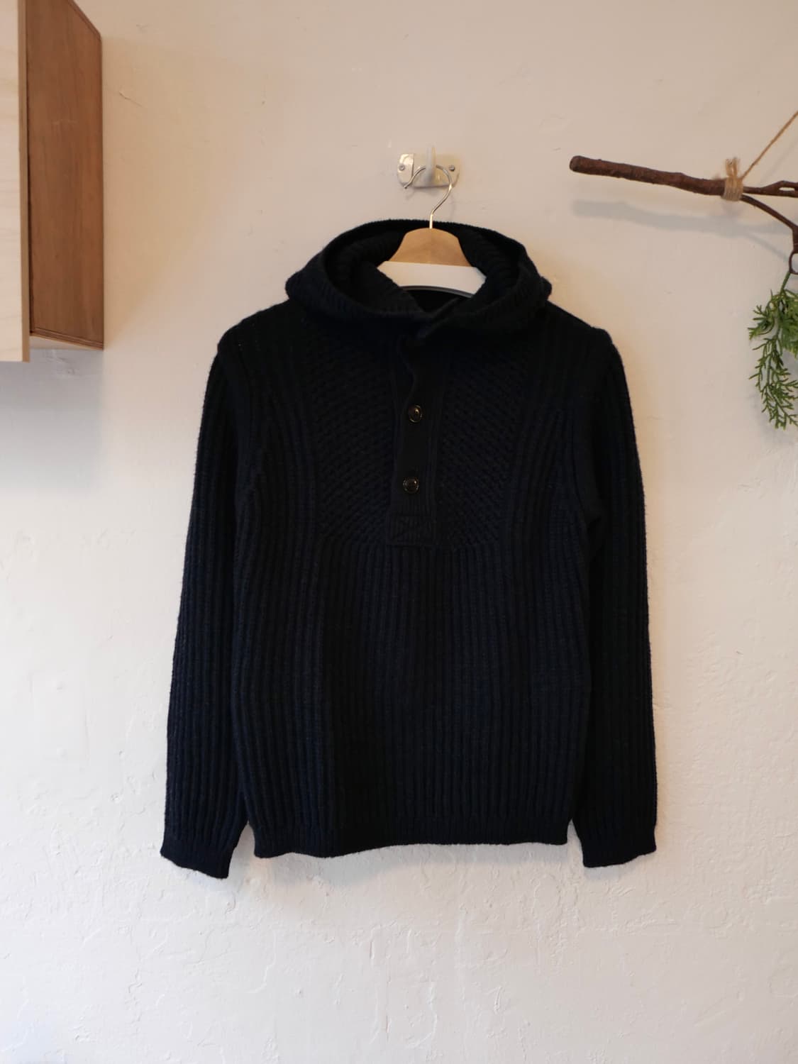 엔 할리우드 니트 후디 상품이미지1