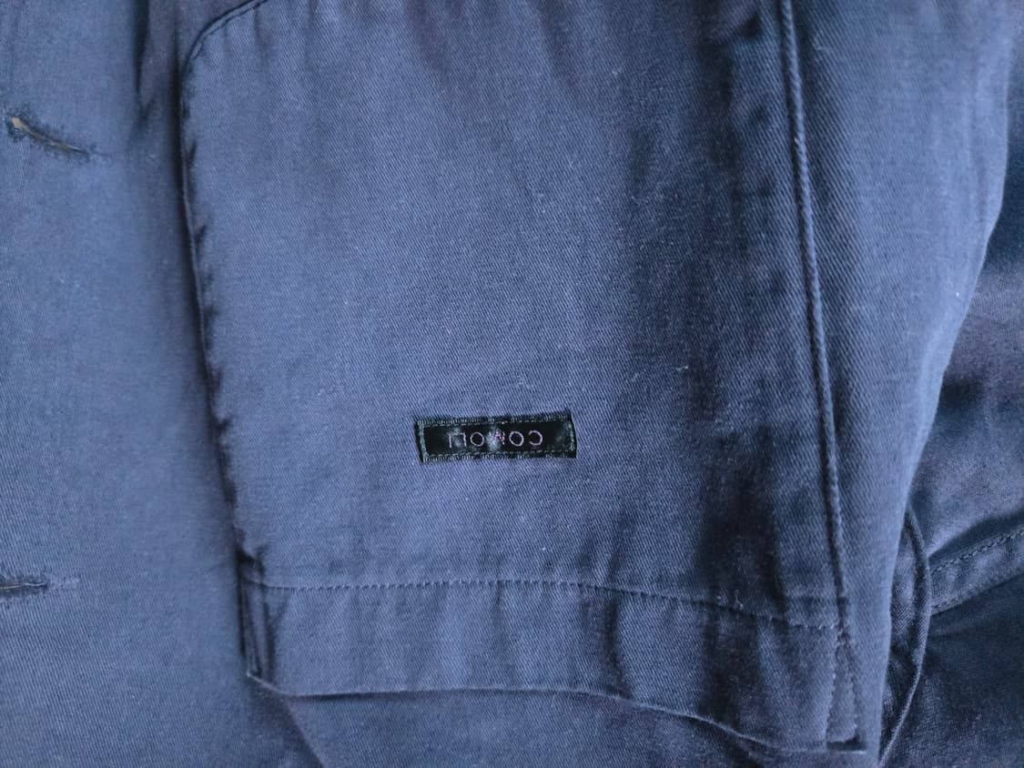 comoli garment dyed jkt 코모리 가먼트 다이드재킷 블루 상품이미지4
