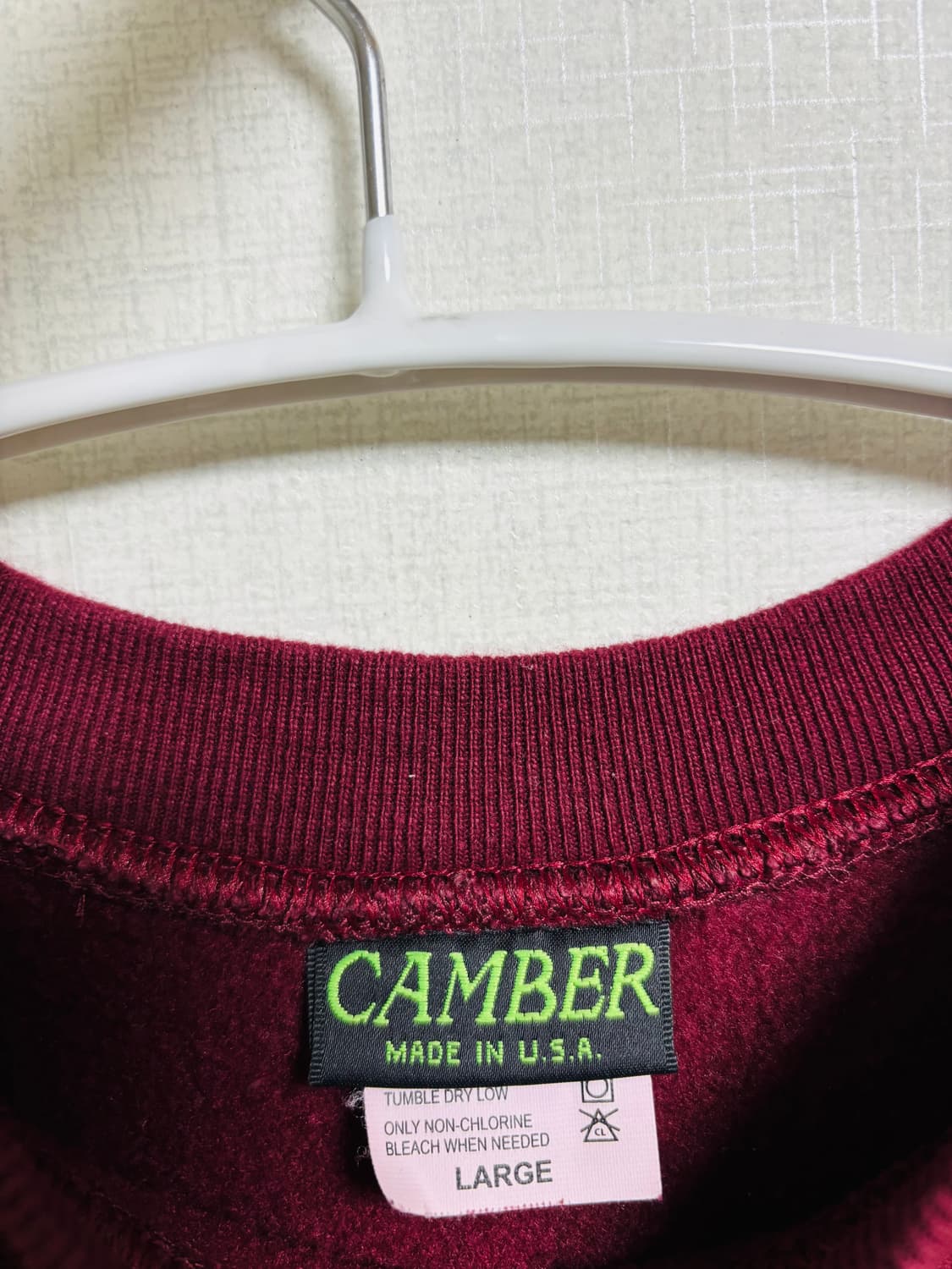 캠버 CAMBER U.S.A. 헤비웨이트 크루넥 스웨트셔츠 상품이미지3