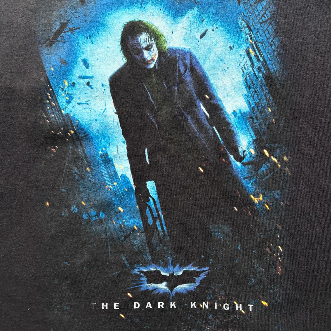 00s 빈티지 다크나이트 조커 프로모 티셔츠 상품이미지3