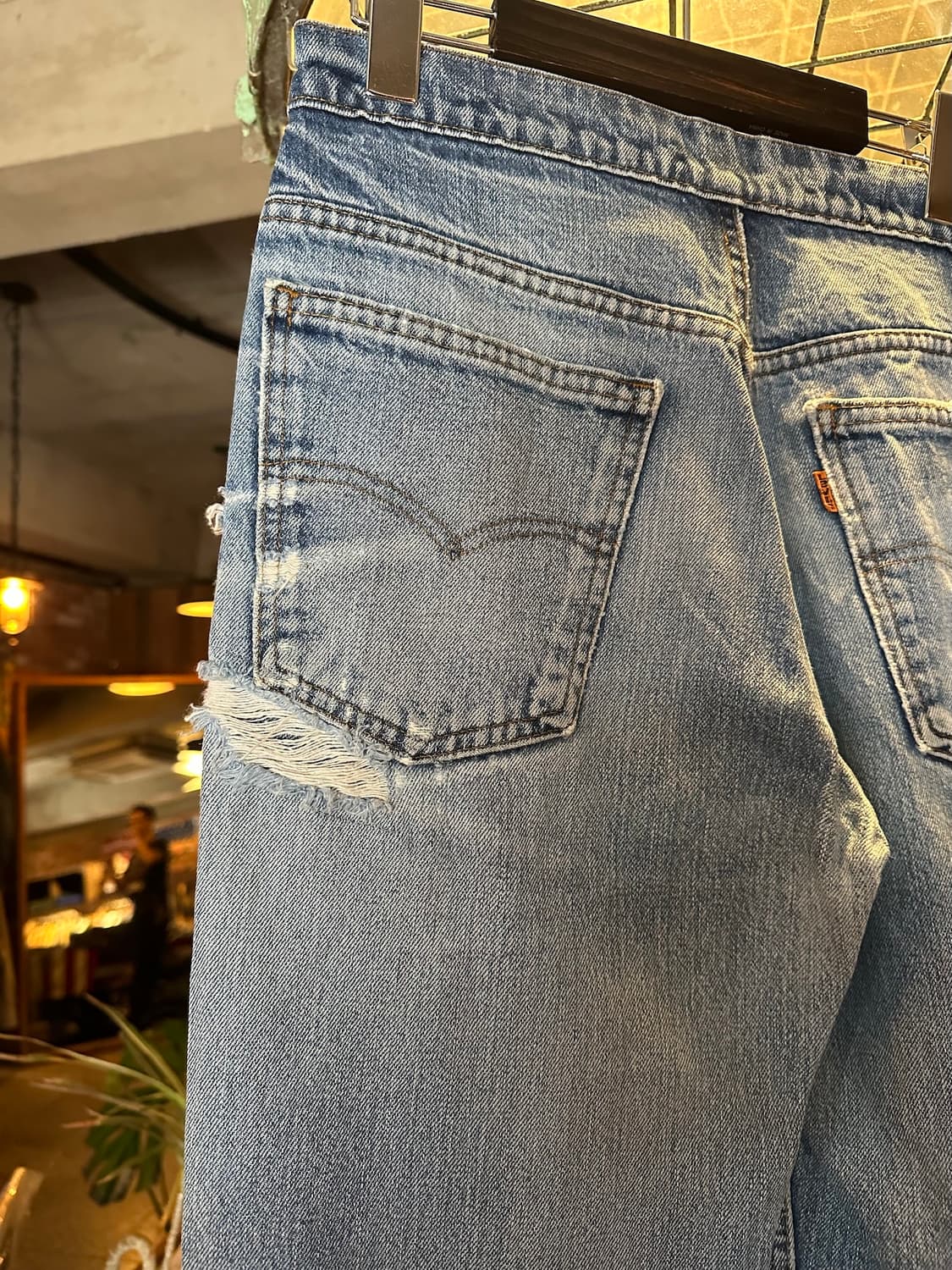 80s USA Levis 517 Boot Cut Denim Pants 상품이미지5