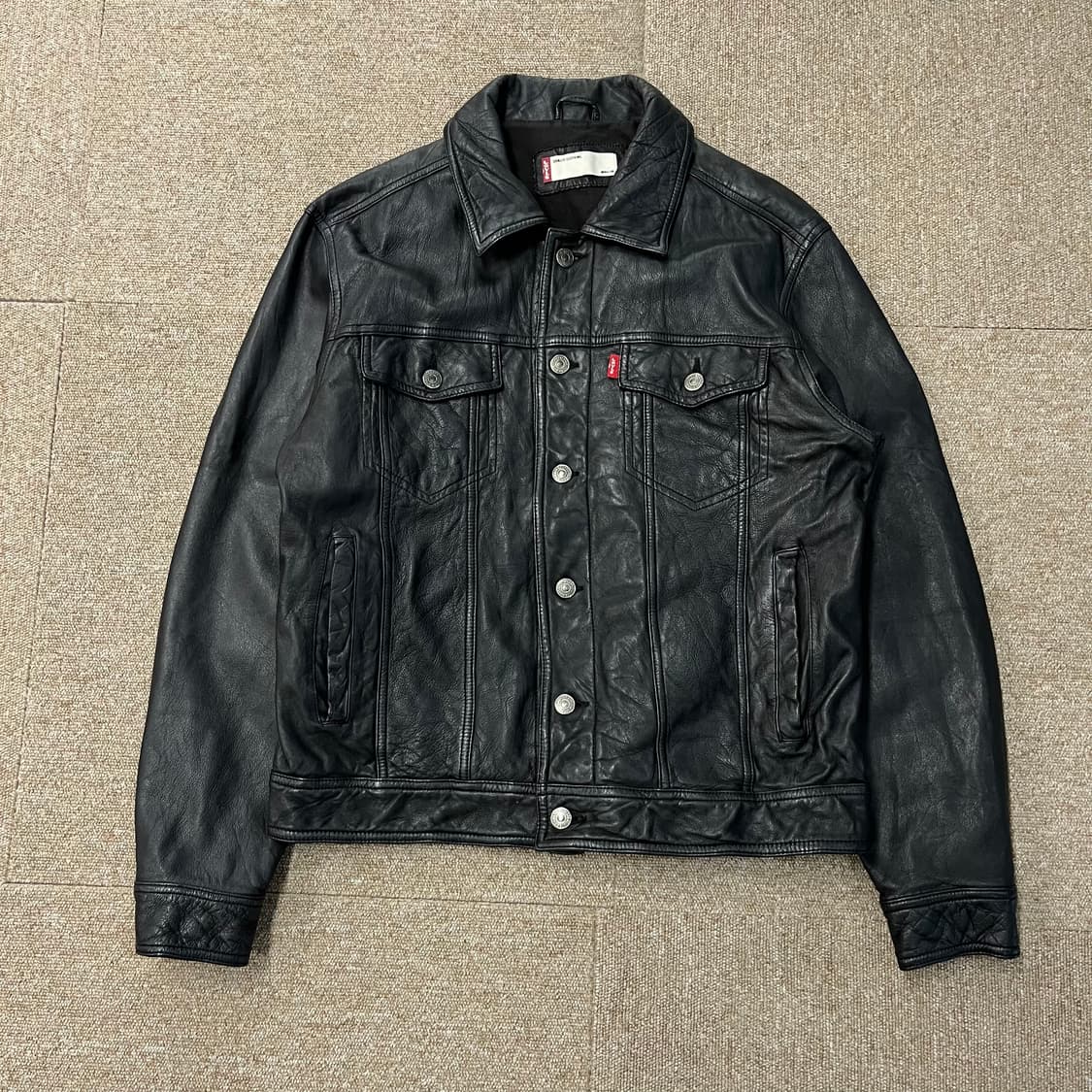 리바이스 양가죽 트러커 자켓 상품이미지2