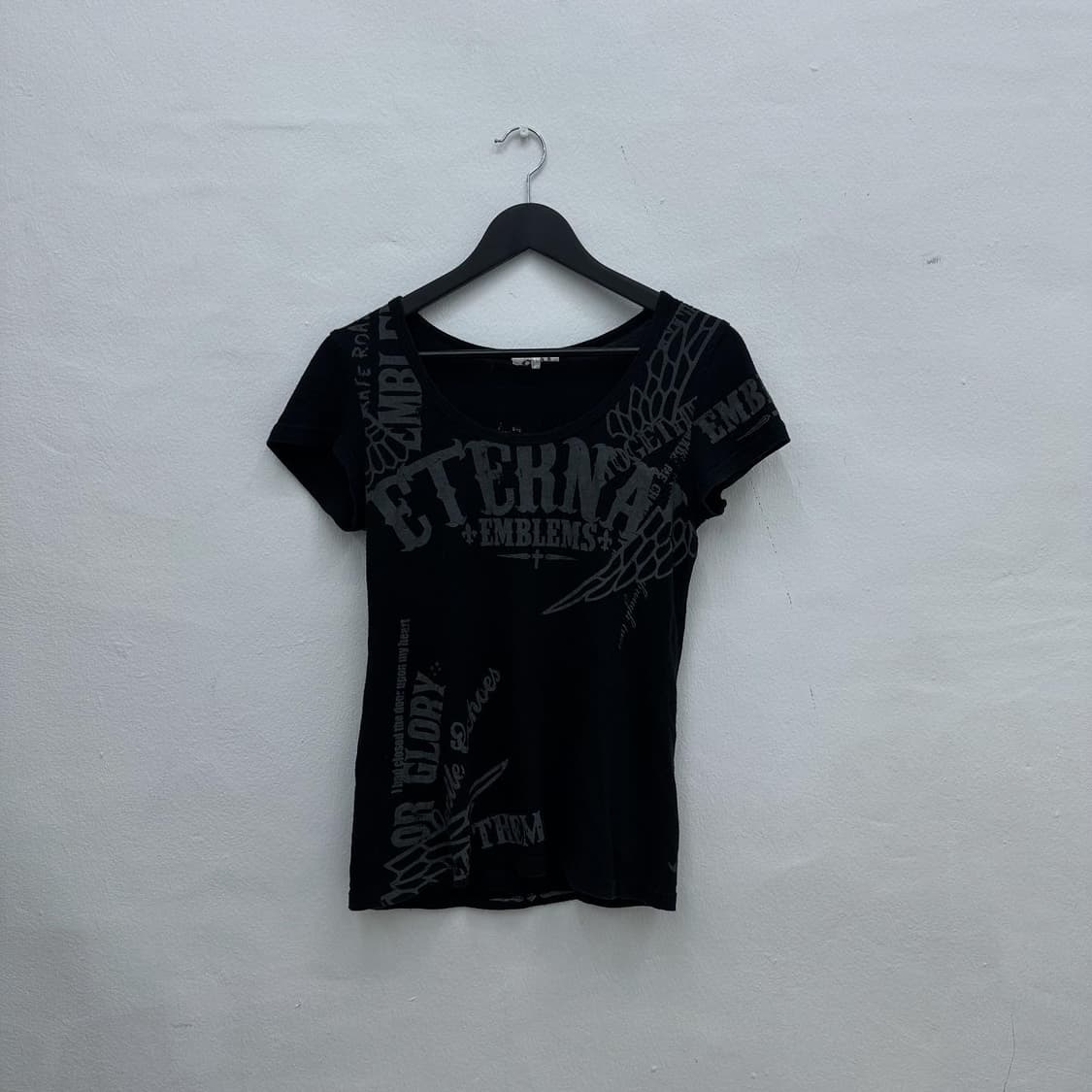  Glitz back wing print short 상품이미지5