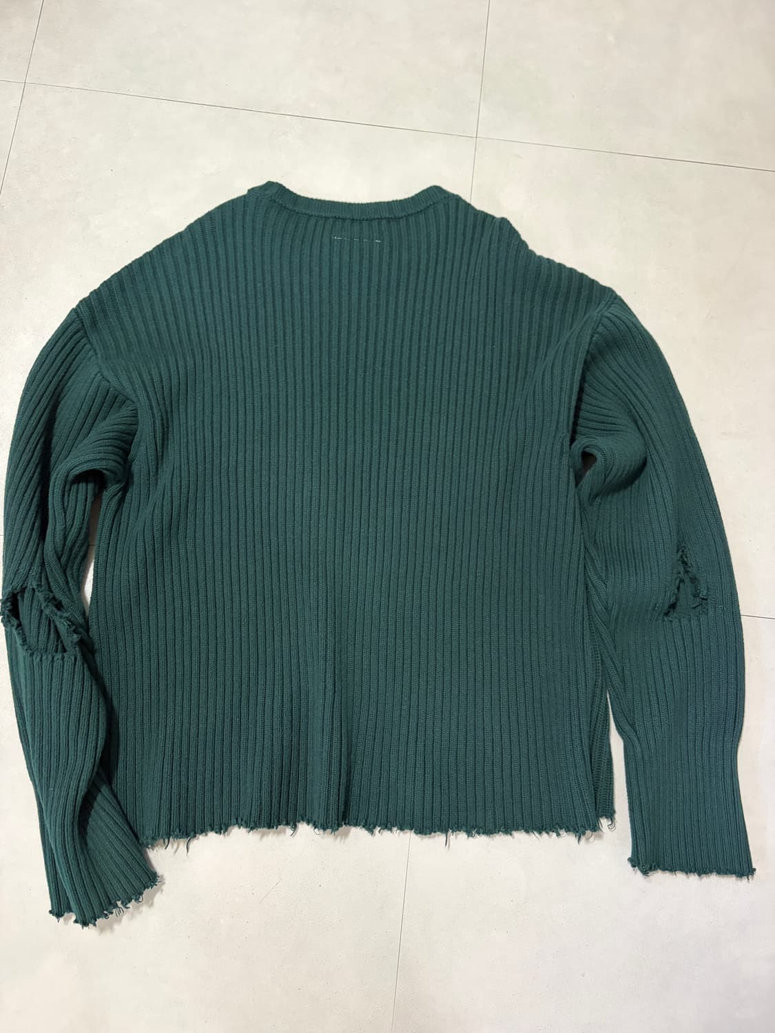 Mm6 디스트로이드 컷아웃 니트 상품이미지2