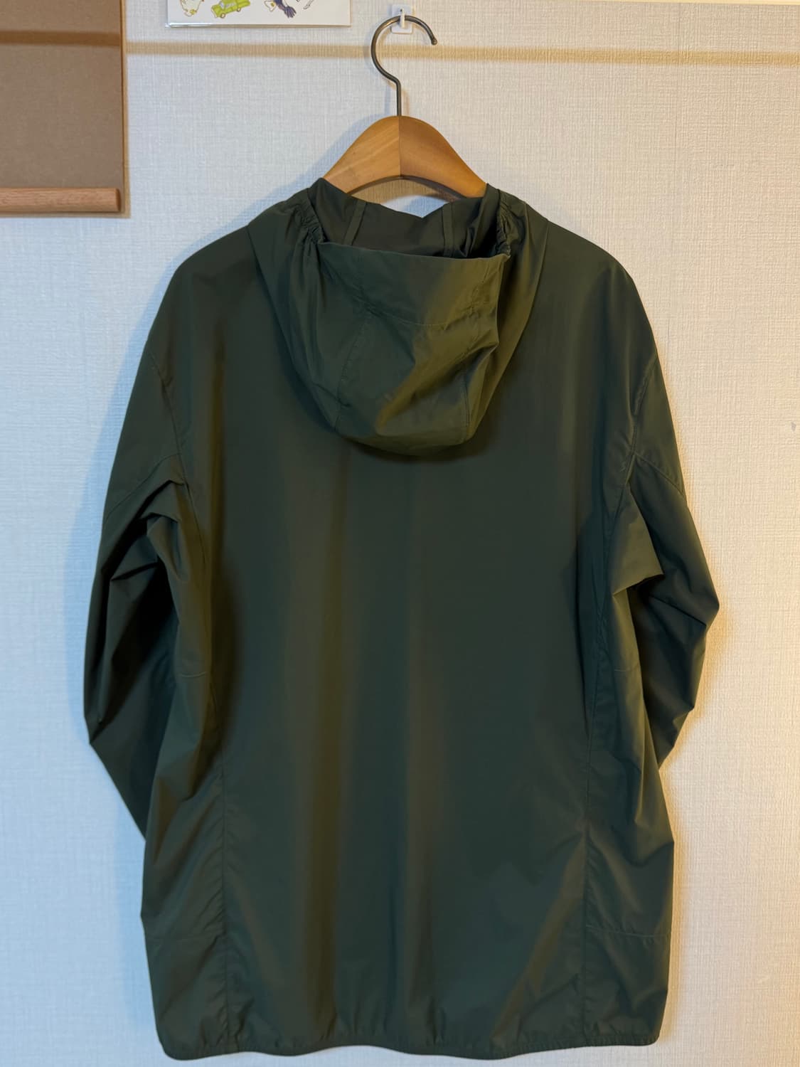 [L]살로몬 경량 바람막이 자켓 카키 상품이미지2