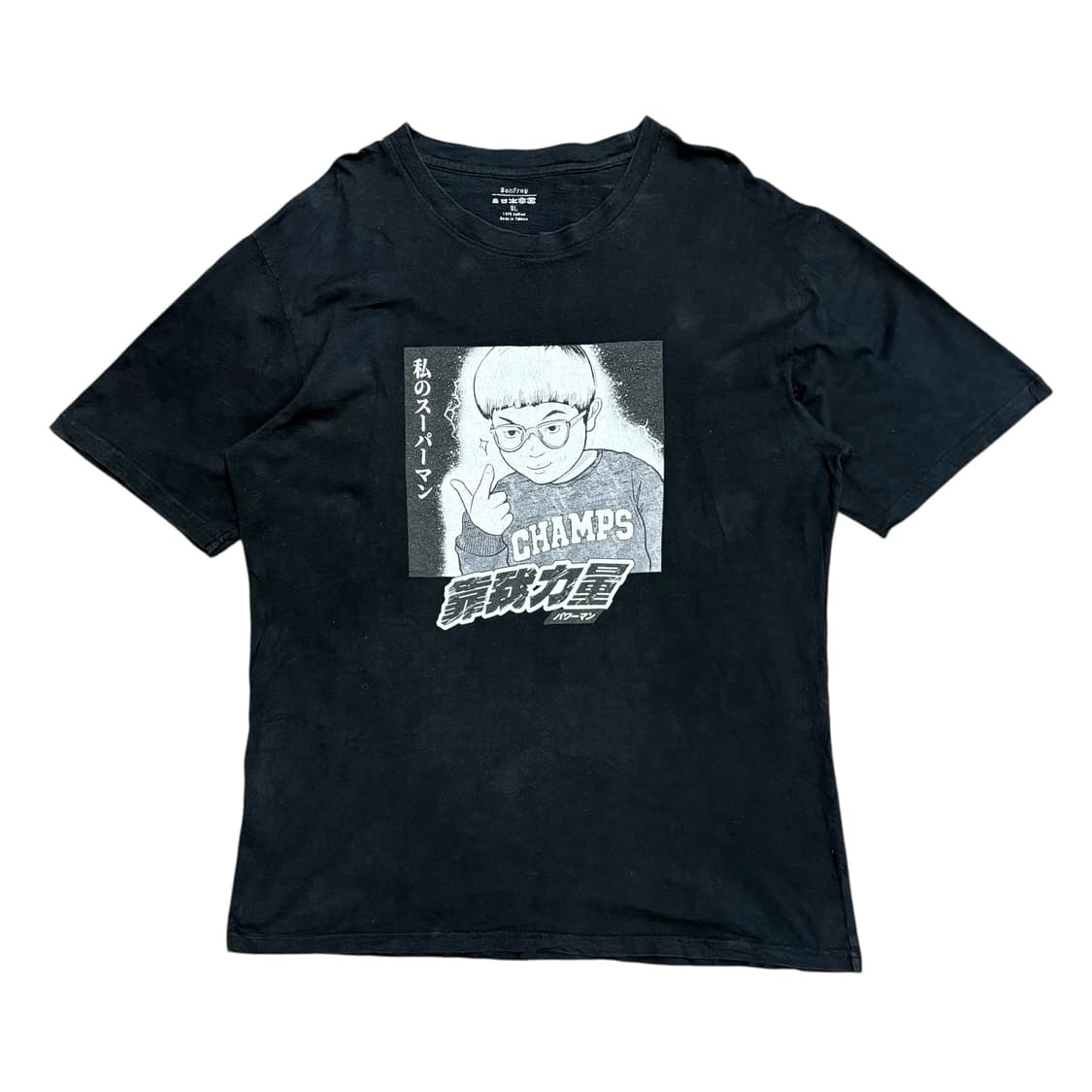 (3XL) 재패니즈 빈티지 프린팅 반팔 티셔츠 상품이미지1