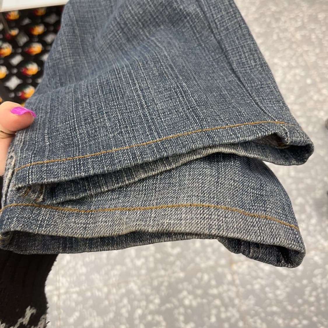 리바이스 559 빈티지 디스트로이드 워싱 데님팬츠 36인치 C07141 상품이미지6