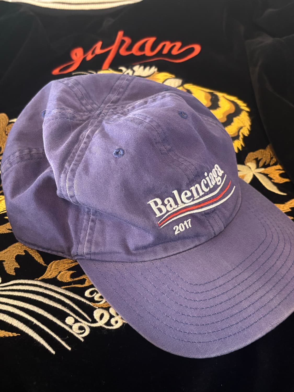 [59L]발렌시아가 2017 웨이브로고 볼캡 상품이미지2