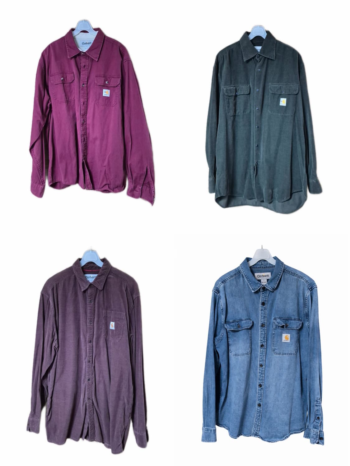 ✨칼하트 패치로고 셔츠 4종✨ 상품이미지1