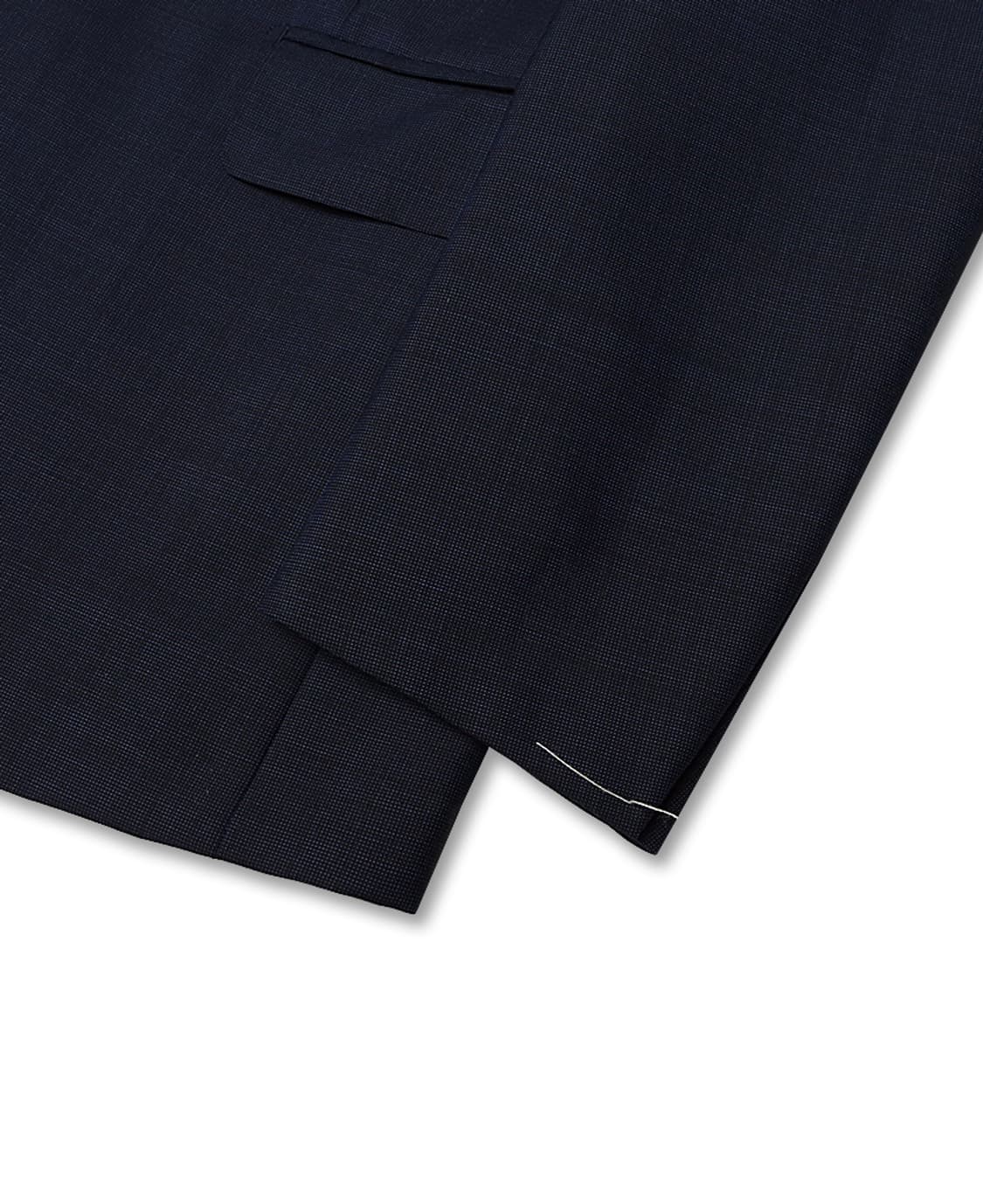 링자켓 [Ring Jacket] 네이비 울 모헤어 블랙 라벨 수트 상품이미지4