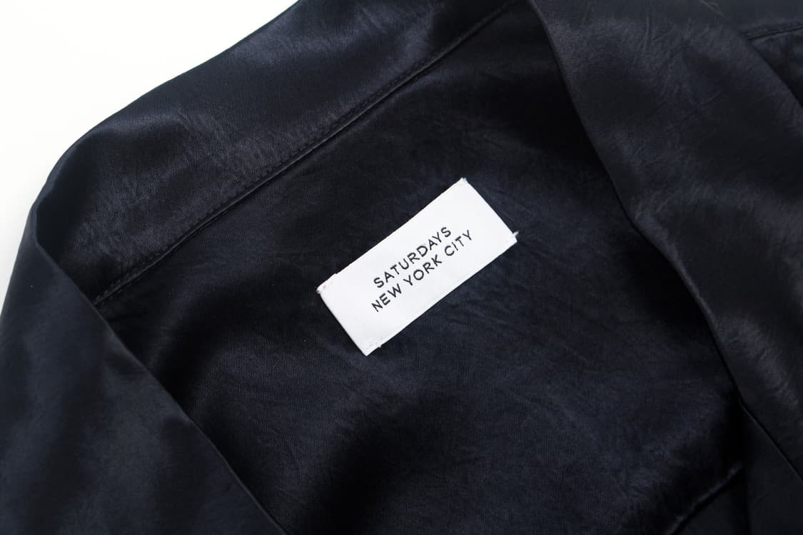 SATURDAYS  NEW YORK CITY Satin Shirt  상품이미지4