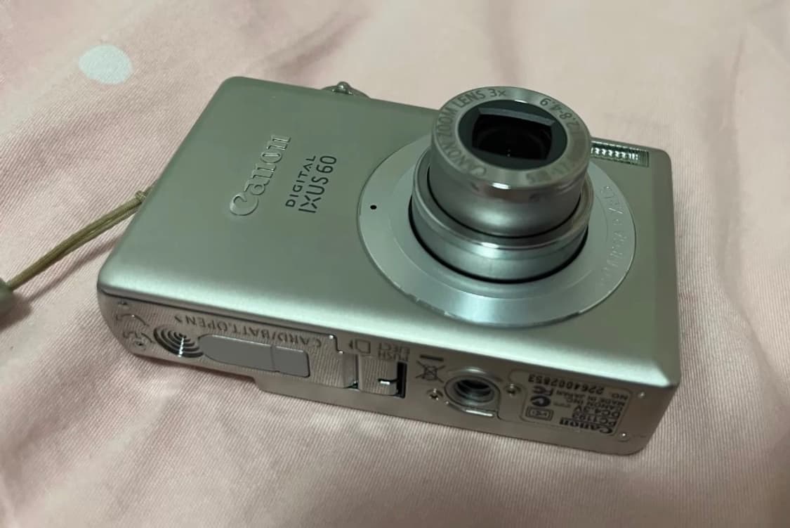 S급)캐논 익서스 60 CANON IXUS 60 빈티지 디지털카메라 디카 상품이미지8