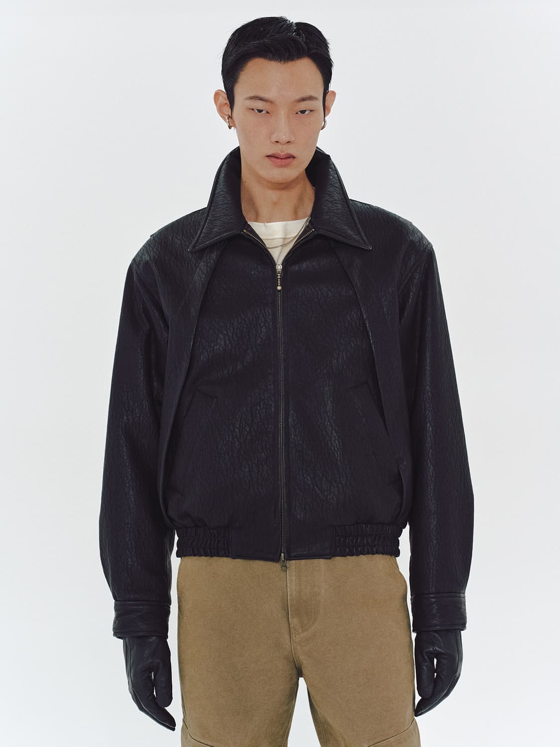 MMIC 엠엠아이씨 레더자켓 RIVE GAUCHE BLOUSON / L 상품이미지2