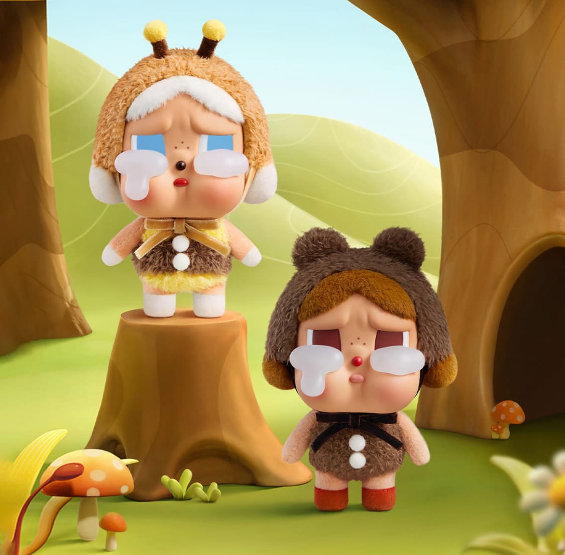 크라이베이비 크라잉 어게인 표범 냥이 휴가 키링 팝마트 새상품 상품이미지6