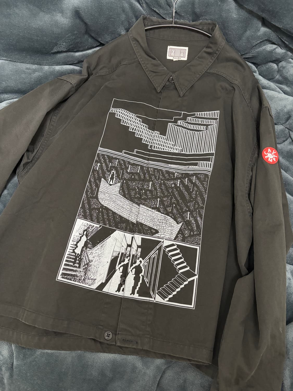 [XL] 카브엠트 그래픽 셔츠 자켓 상품이미지2