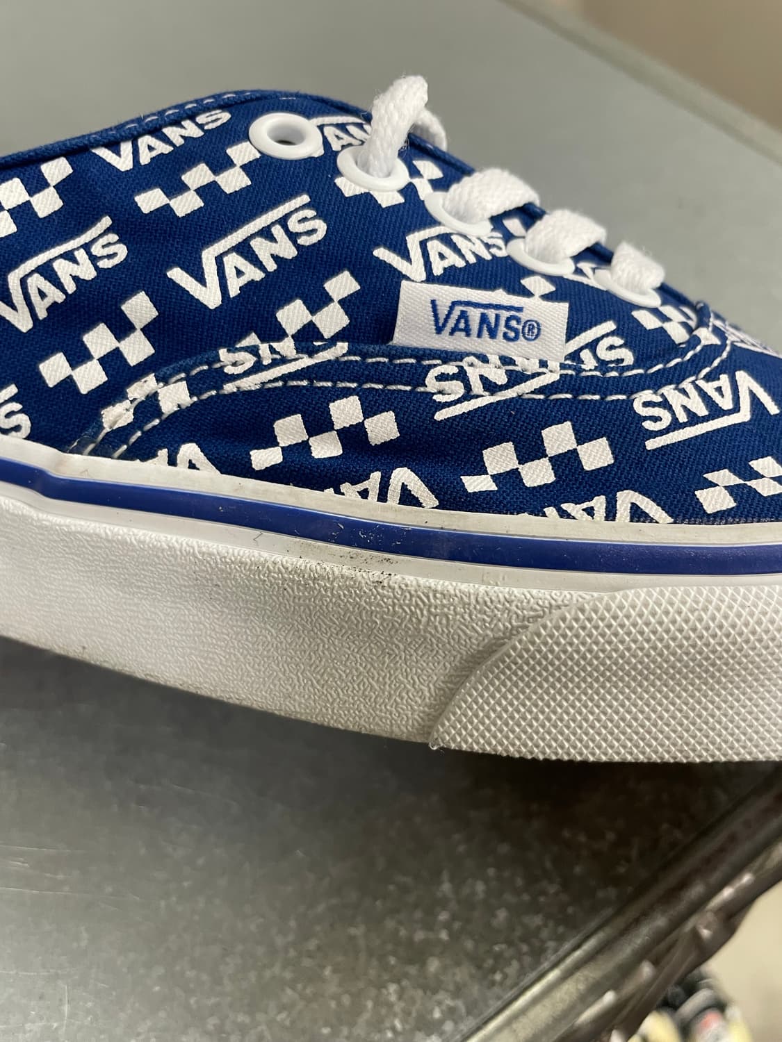 반스 로고 어센틱 블루 265 상품이미지7