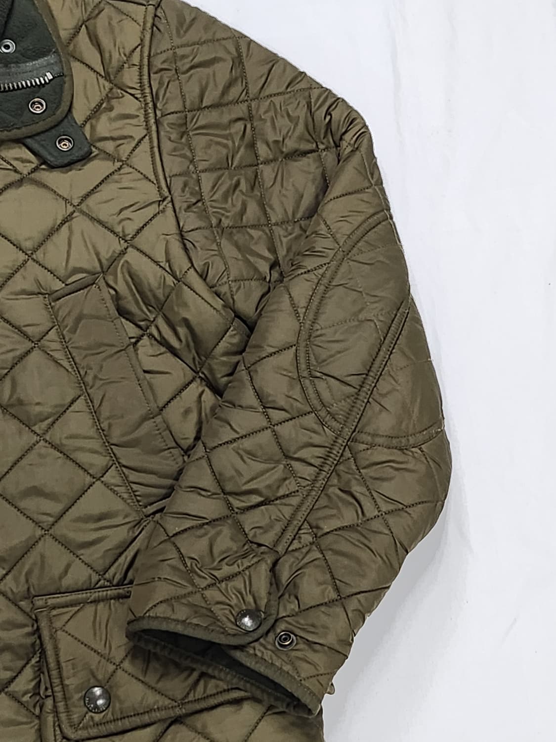 폴로 랄프 로렘 퀄팅 클래식 스웨이드 캠튼 점퍼 상품이미지6