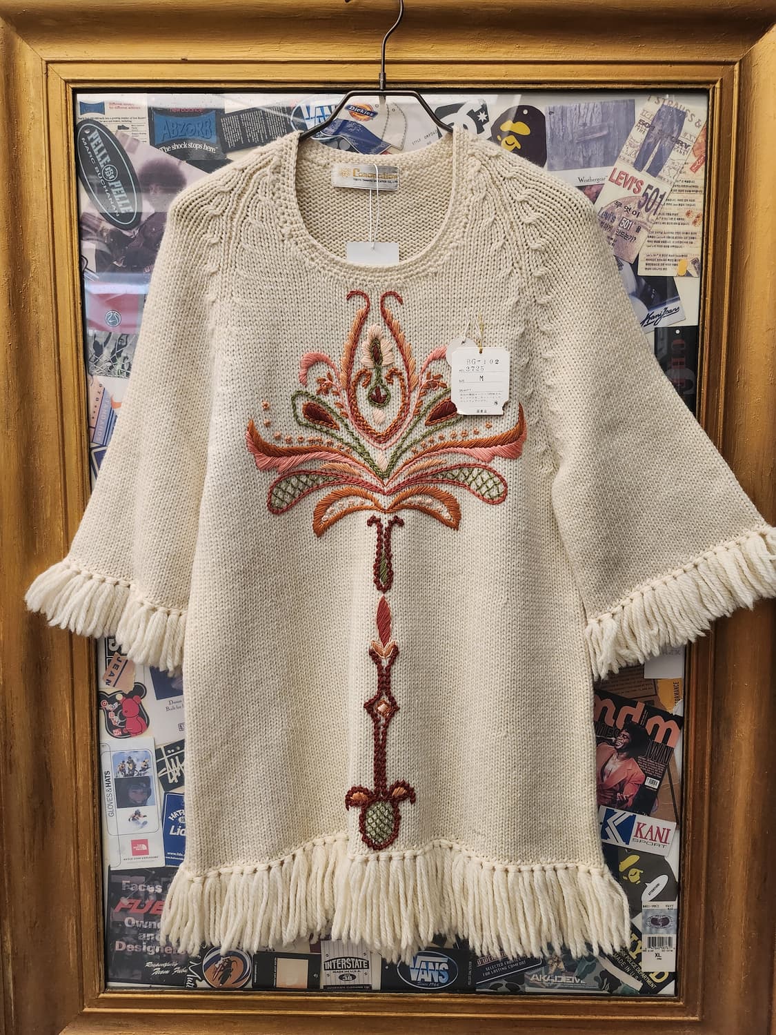 Coronation 핸드메이드 자수 울 니트  상품이미지1