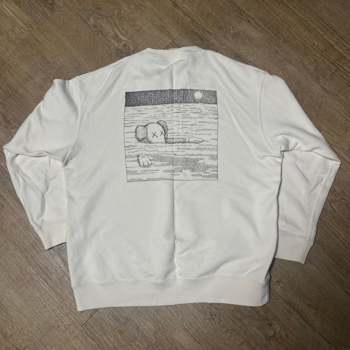 [L] 유니클로 카우스 롱슬리브 스웨트셔츠 상품이미지2