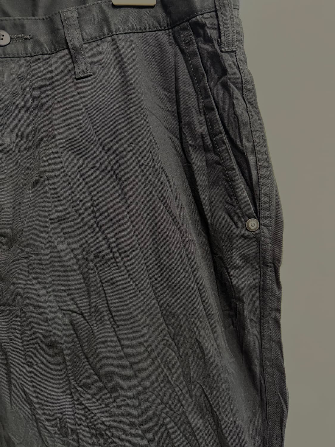 이세이 미야케 맨 크링클 팬츠 블랙 2 상품이미지3