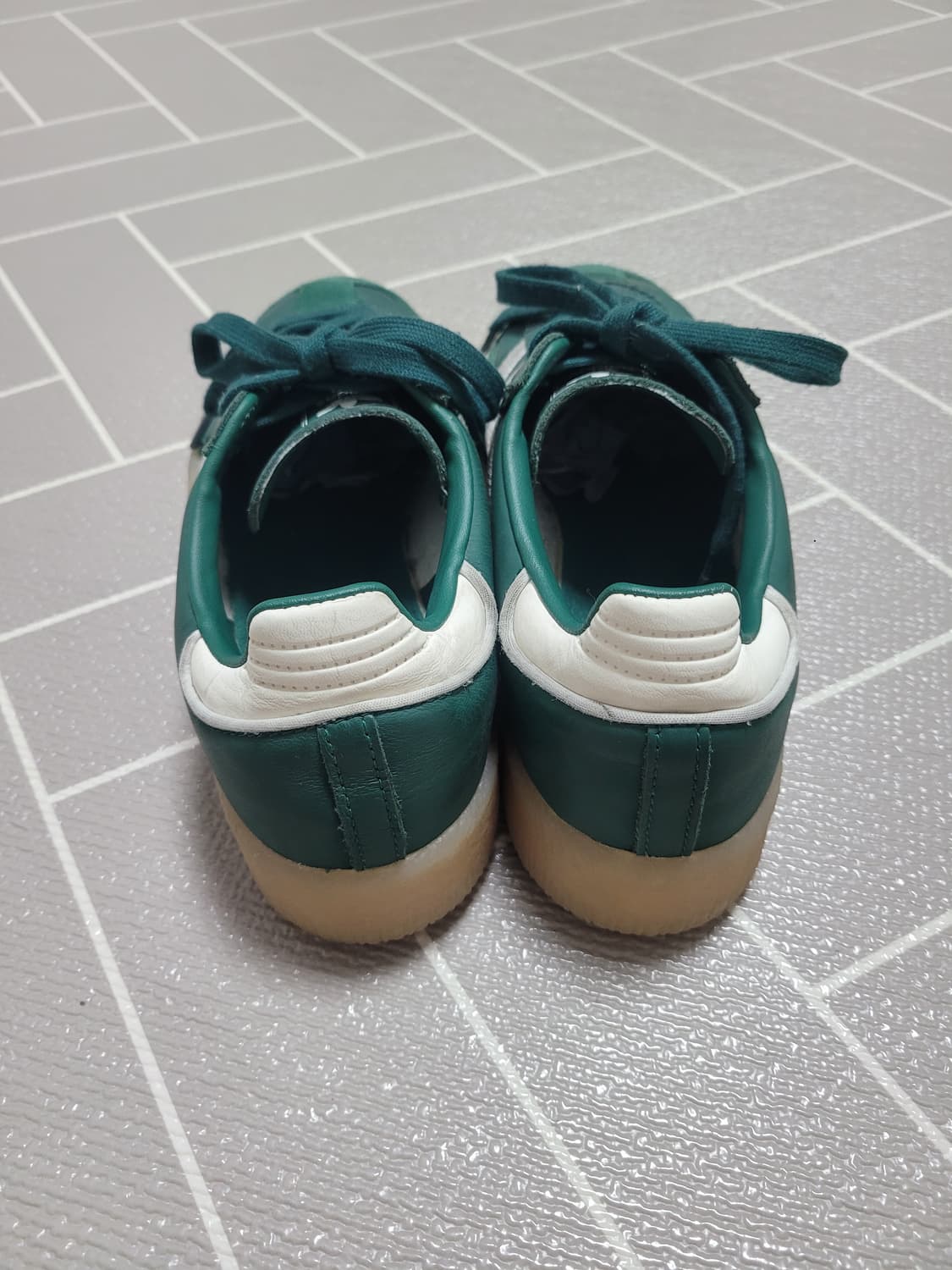 아디다스 삼바 컬리지에이트 그린코어 화이트 245 상품이미지5