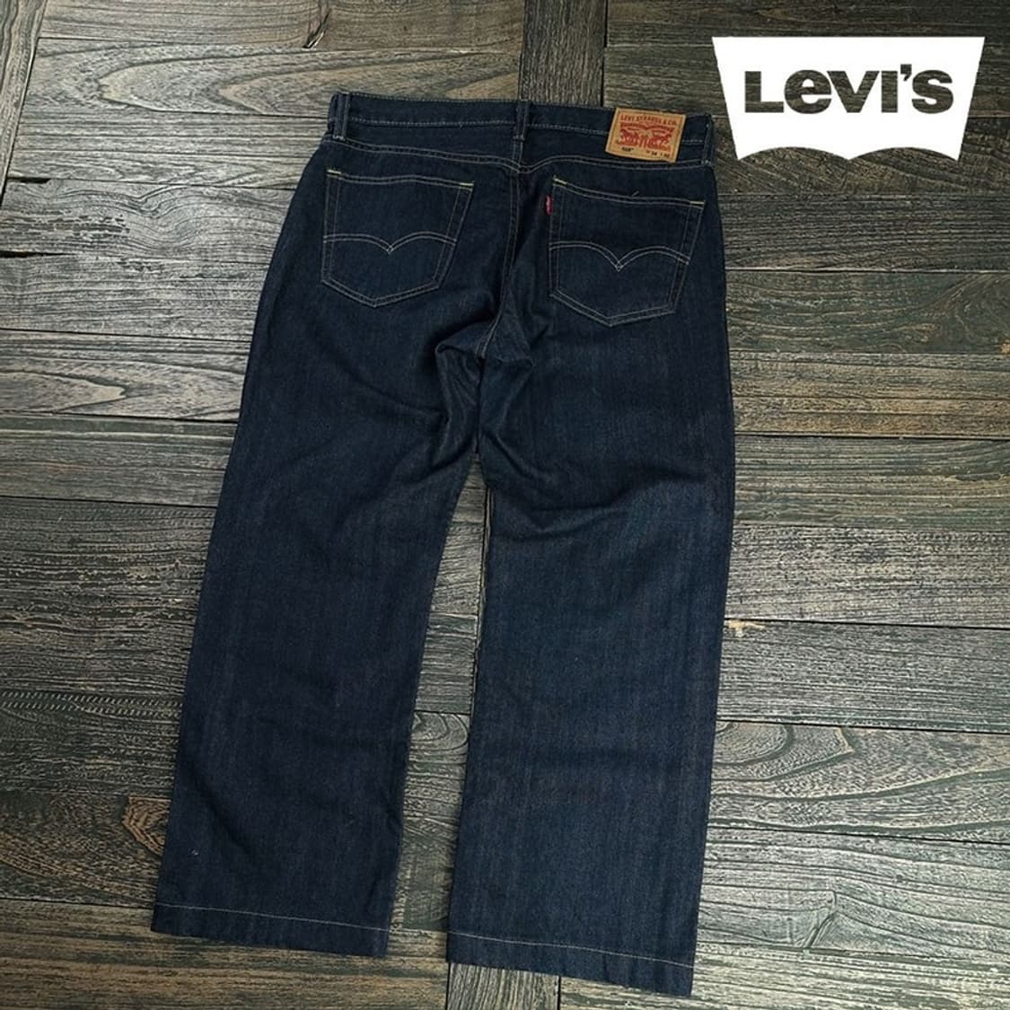 [리바이스] 559 루즈핏 생지 데님 팬츠 청바지 M19911 상품이미지1