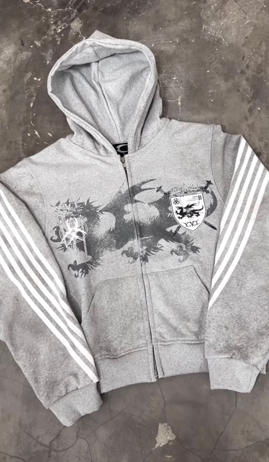 Cozyworldwide 후드집업 그레이 M 상품이미지2