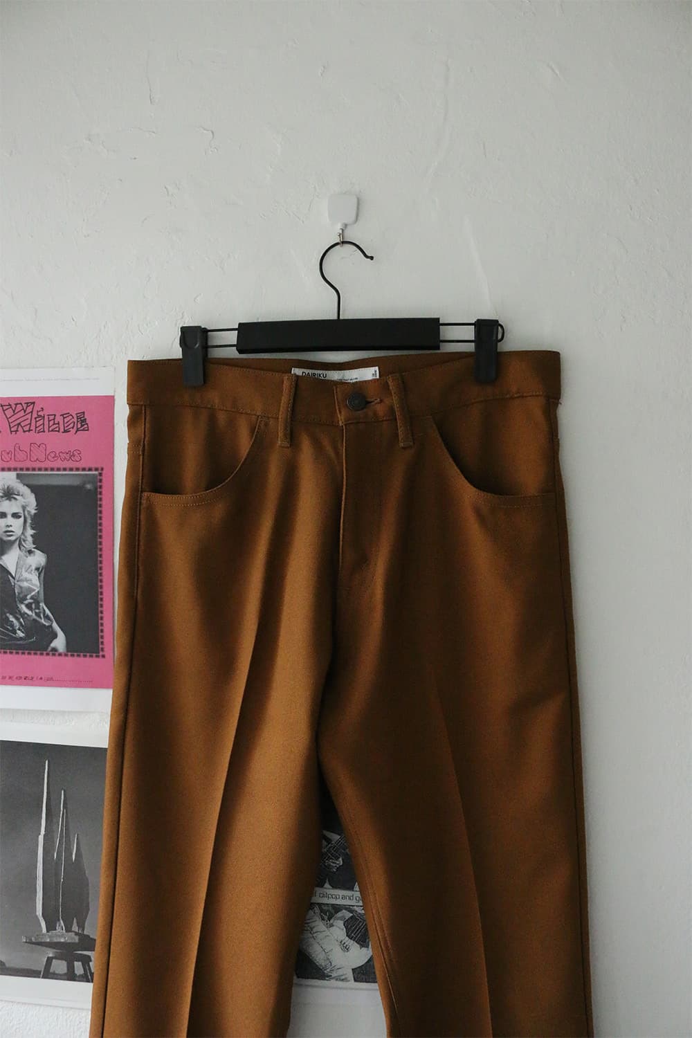 다이리쿠 브라운 부츠컷 트라우저 상품이미지5