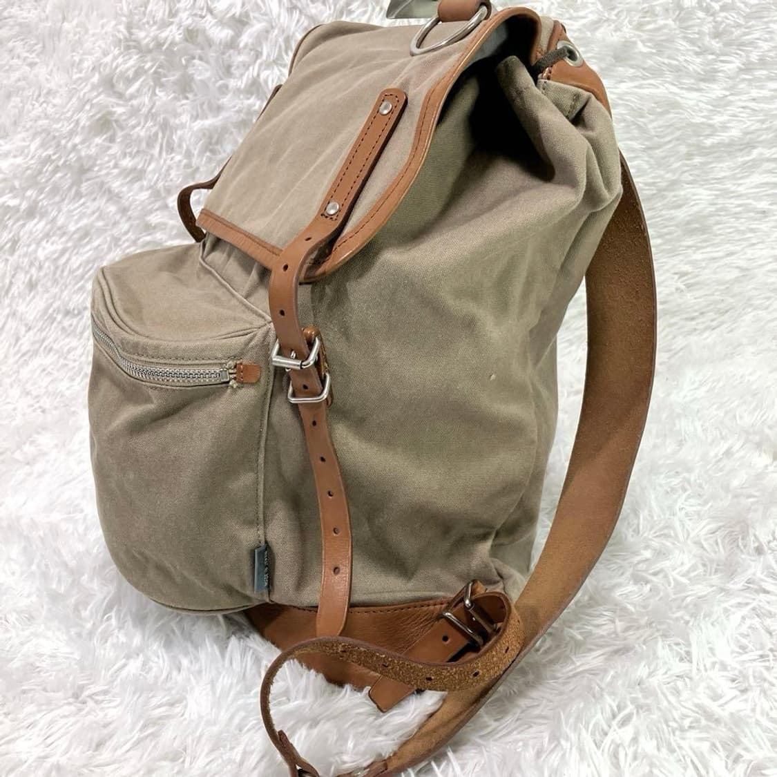 요시다 포터 캔버스 가죽 백팩 상품이미지2