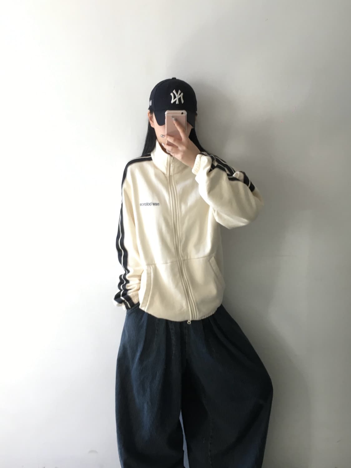 뉴발란스 사이드라인 코튼 집업 상품이미지2