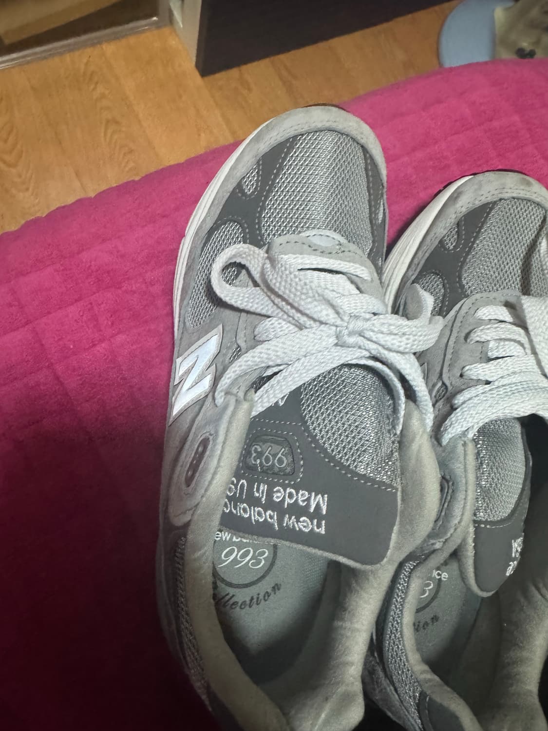 뉴발란스 992 메이드 인 USA 그레이 - D 스탠다드 270사이즈 상품이미지6