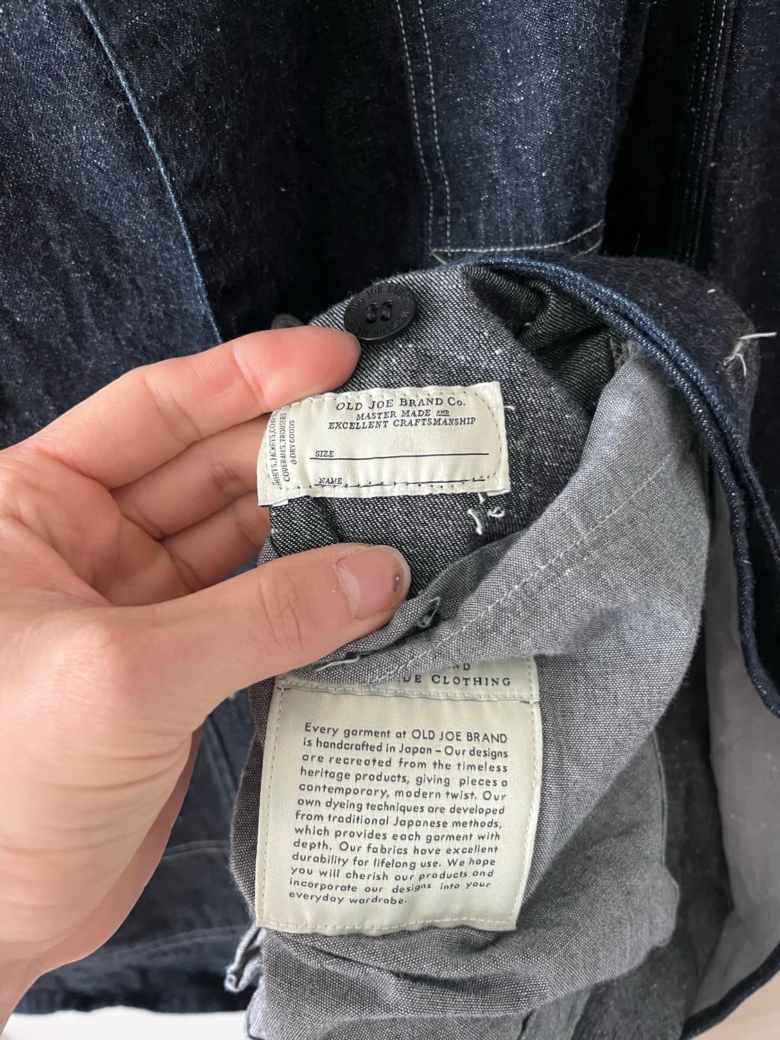 올드조 Oldjoe hampton chore jacket 상품이미지3