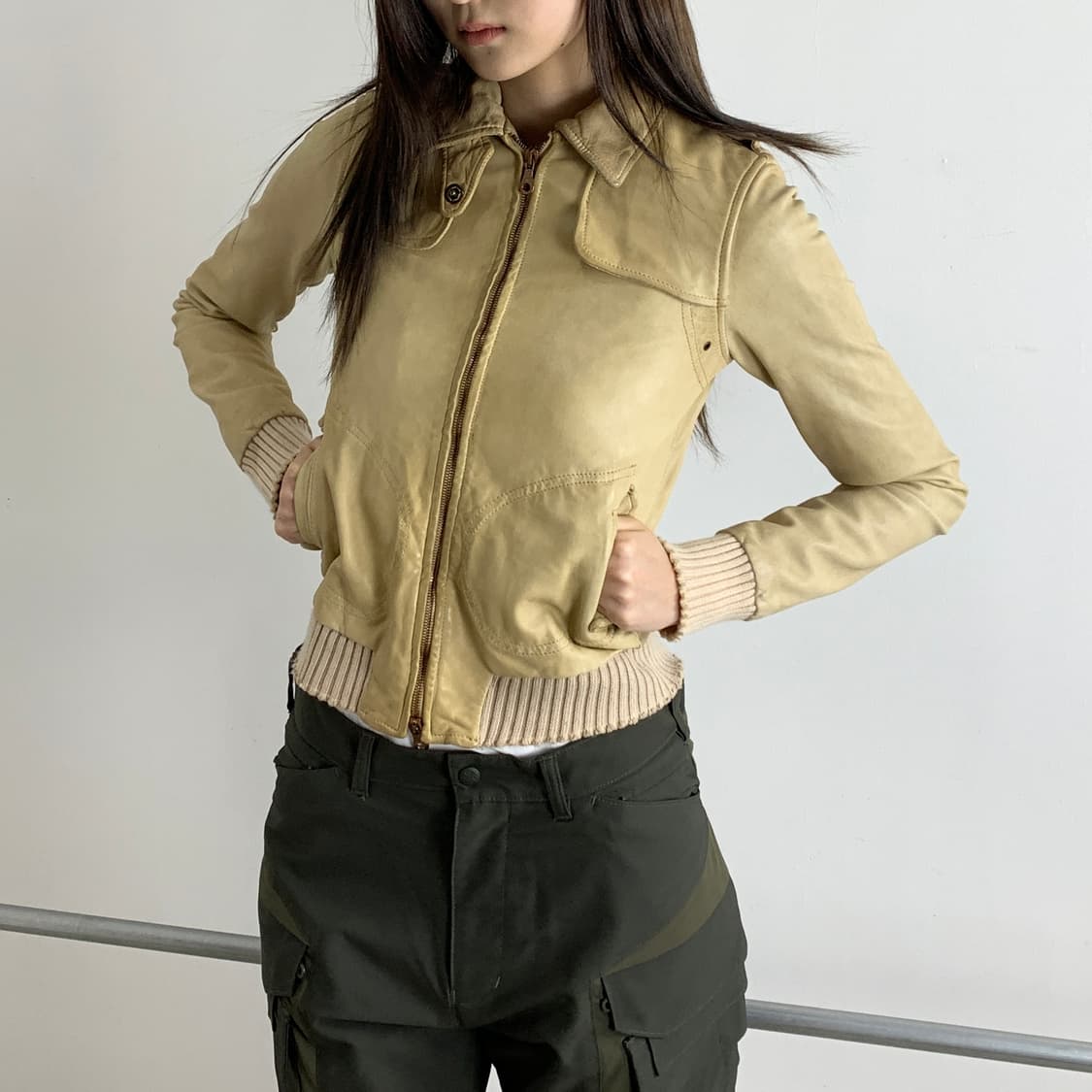 조르지오 브라토 램스킨 레더 자켓 상품이미지4