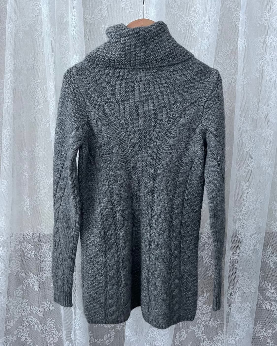 마시모두띠 울 알파카 터틀넥 니트 상품이미지4