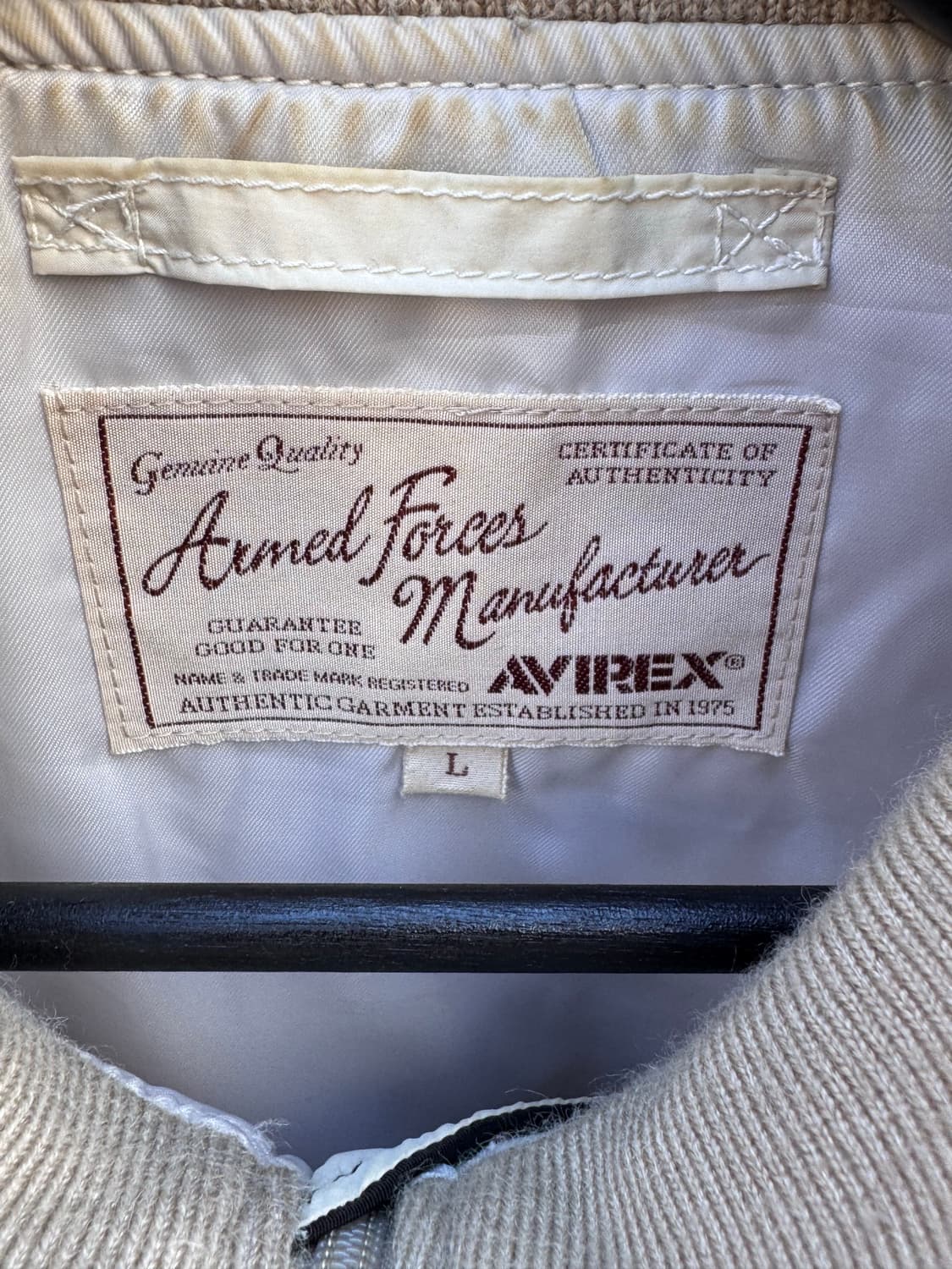 아비렉스 패치 MA-1 봄버자켓  상품이미지4