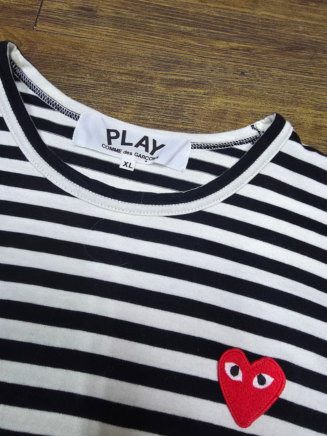 꼼데가르송 스트라이프 AZ-T164 상품이미지2