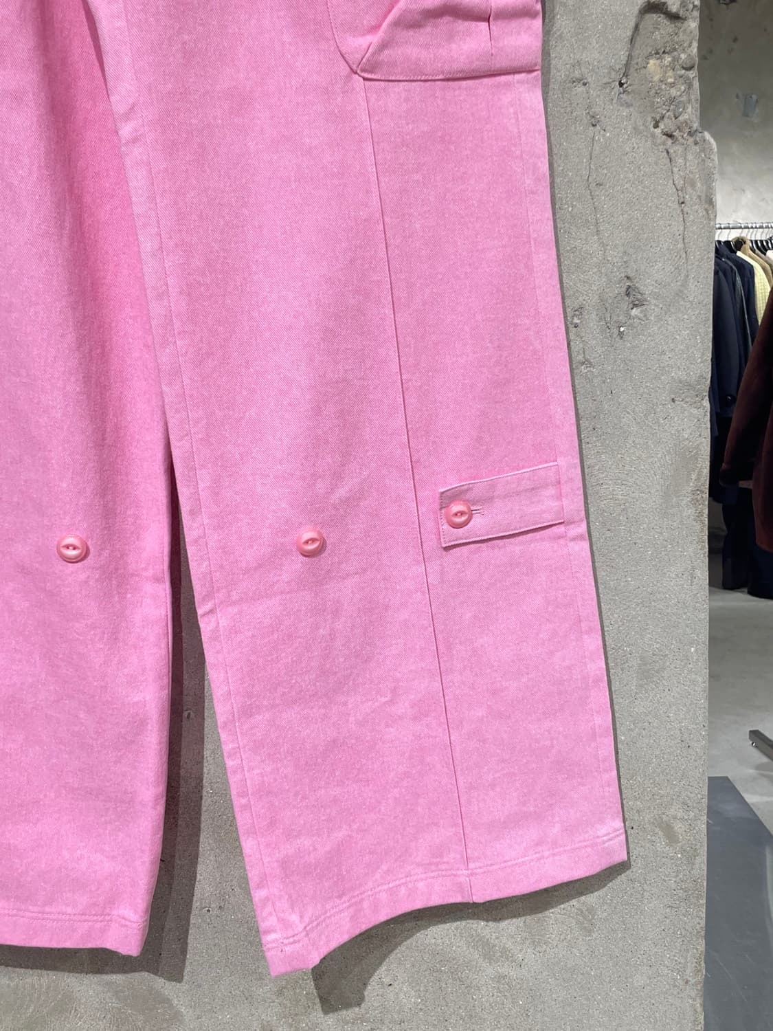 기준 핑크 와이드 카고 팬츠 상품이미지5