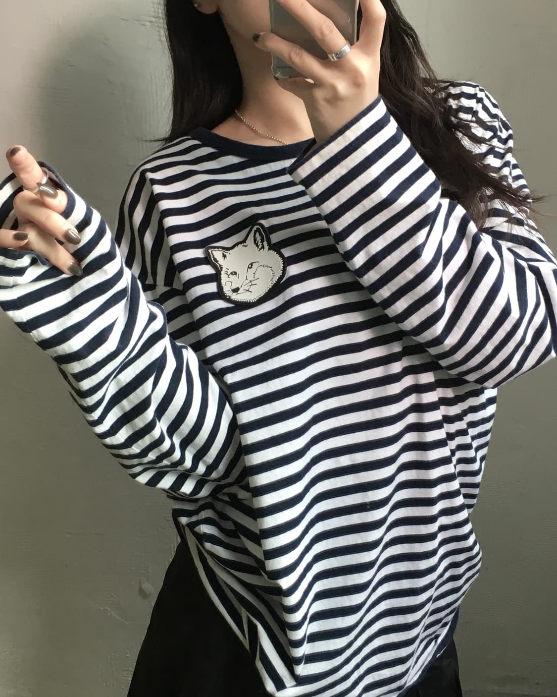 MaisonKitsune 메종키츠네 단가라 롱 슬리브 상품이미지2