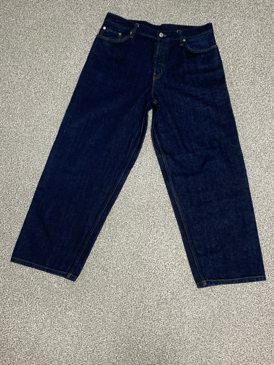 COS 와이드 데님 팬츠 32 네이비 상품이미지1