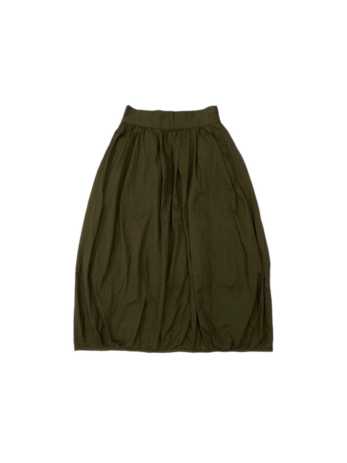 Khaki Cotton Balloon Skirt  상품이미지2