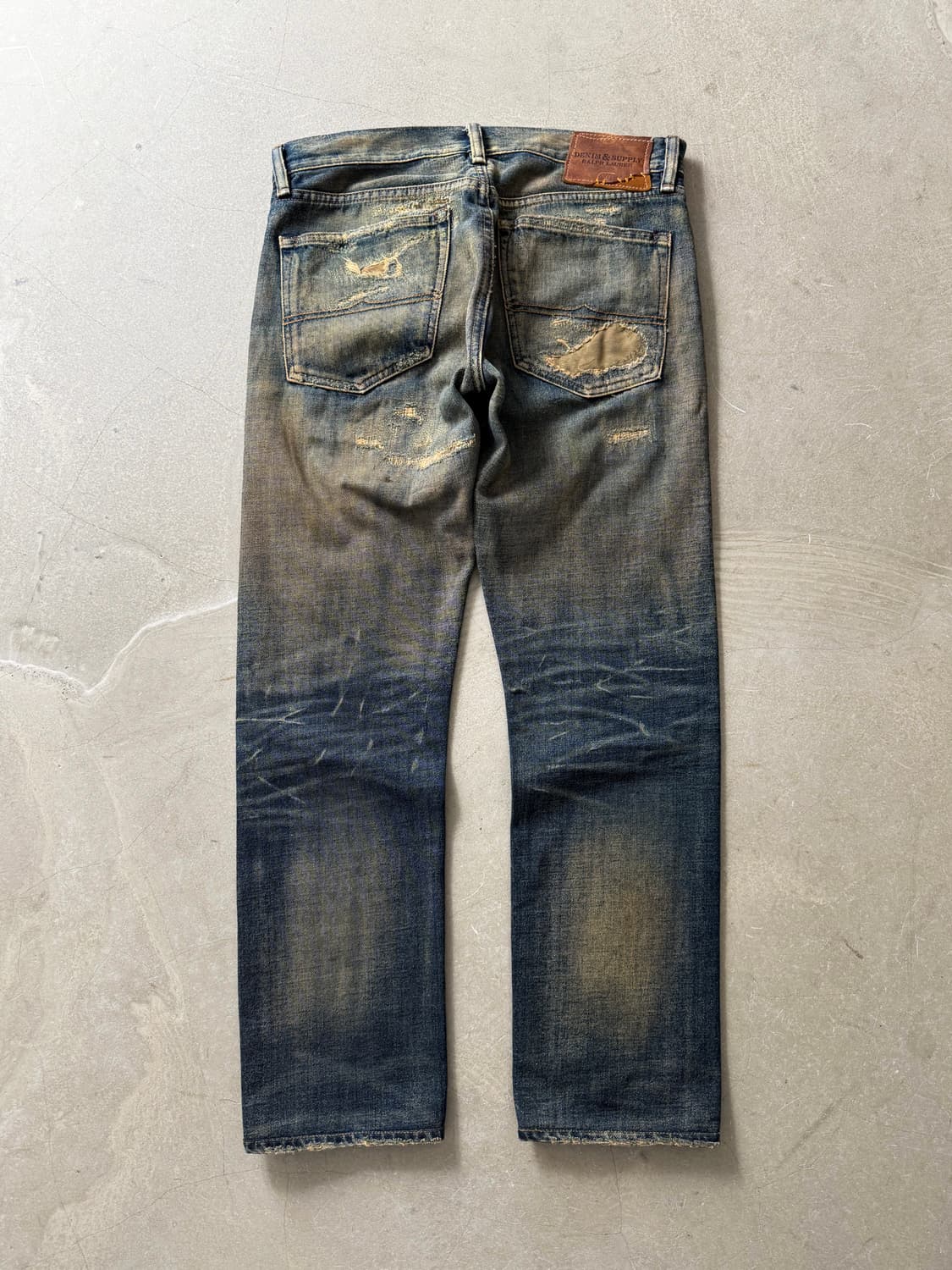 Denim and Supply Distressed Denim Pants 상품이미지5